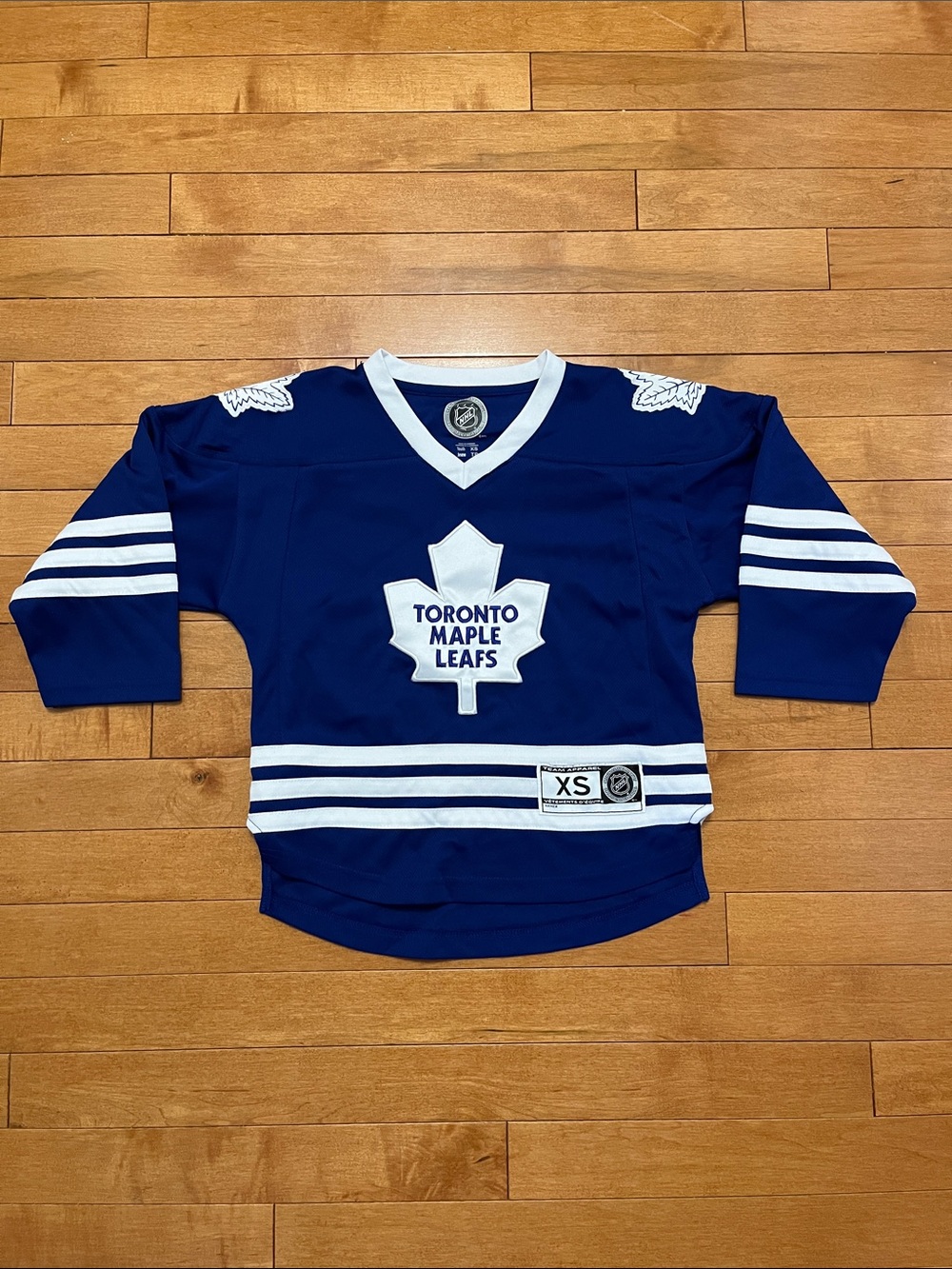 Toronto Maple Leafs Kids Blue Hockey Jersey - XS